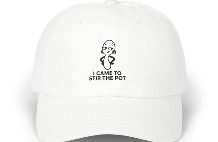 I Came to Stir the Pot Dad Cap – Fun and Quirky Adjustable Hat for All Occasions